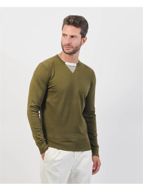 Yes Zee double-neck effect viscose blend sweater YES ZEE | M865-MR000905